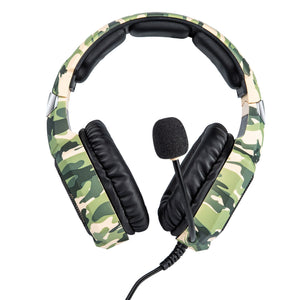 Camouflage Gaming headphones