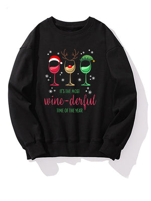 Men's Printed Long-sleeve Casual Top