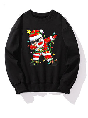 Men's Printed Long-sleeve Casual Top