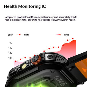 Smartwatch With Heart Rate Monitoring And Bluetooth Calling