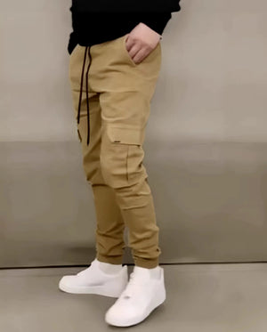 Lace Elastic Sports Baggy Pants Leisure