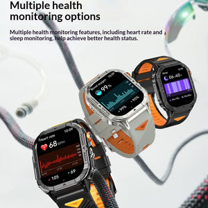 Smartwatch With Heart Rate Monitoring And Bluetooth Calling