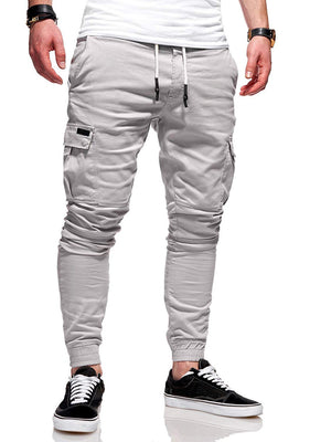 Lace Elastic Sports Baggy Pants Leisure