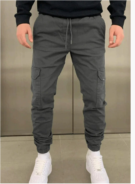 Lace Elastic Sports Baggy Pants Leisure