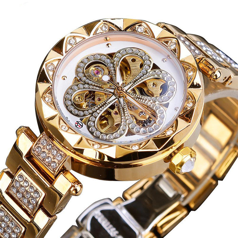 Premium Wrist Watches Stainless Steel Clock