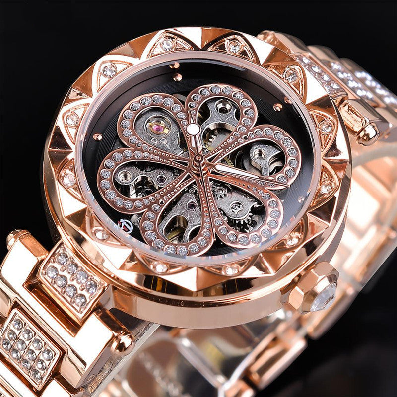 Premium Wrist Watches Stainless Steel Clock