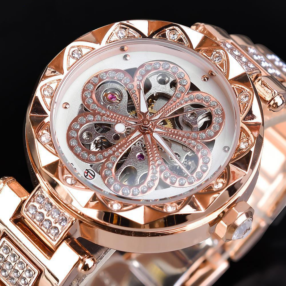 Premium Wrist Watches Stainless Steel Clock