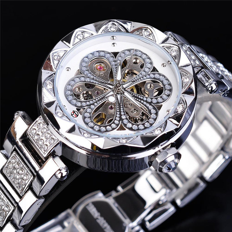 Premium Wrist Watches Stainless Steel Clock