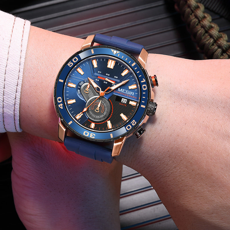 Chronograph Calendar Sports Men's Watches