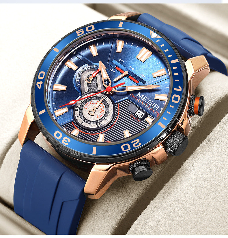 Chronograph Calendar Sports Men's Watches