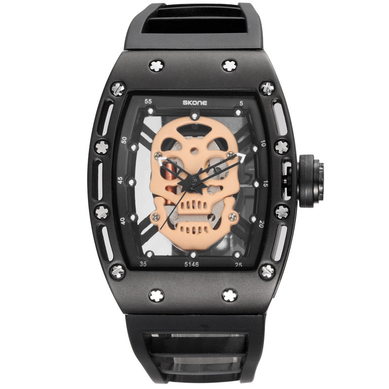 Waterproof sports quartz watch