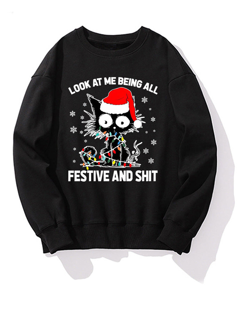 Men's Printed Long-sleeve Casual Top