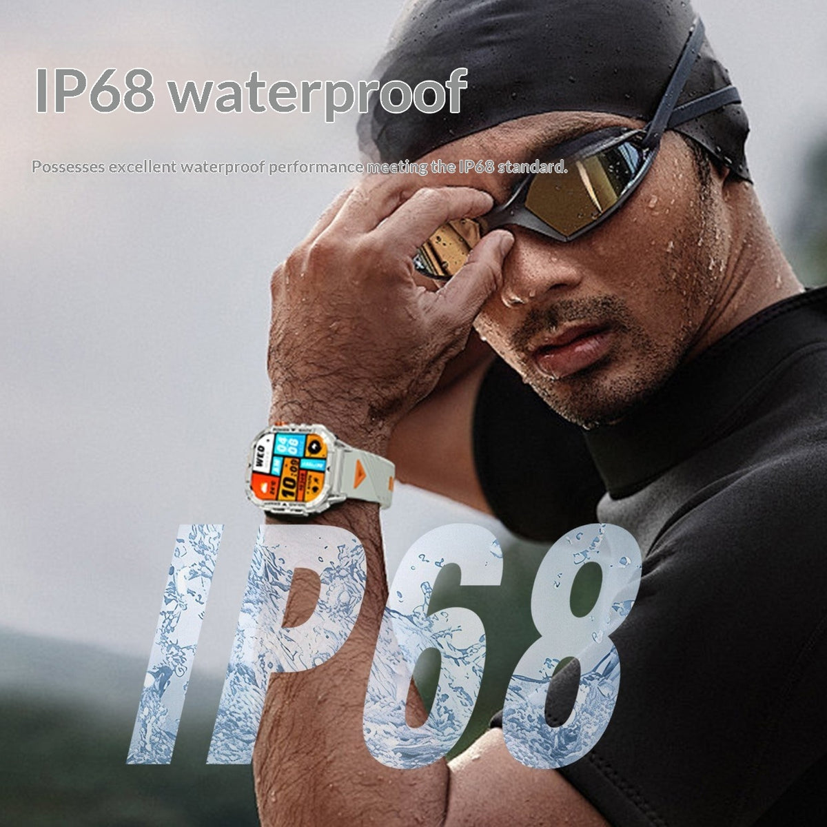 Smartwatch With Heart Rate Monitoring And Bluetooth Calling