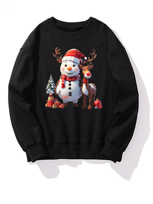 Men's Printed Long-sleeve Casual Top