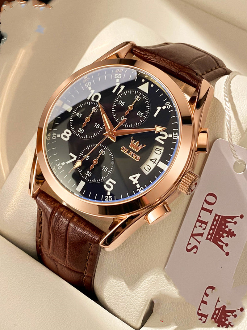 Luxury Watches Waterproof Luminous Quartz