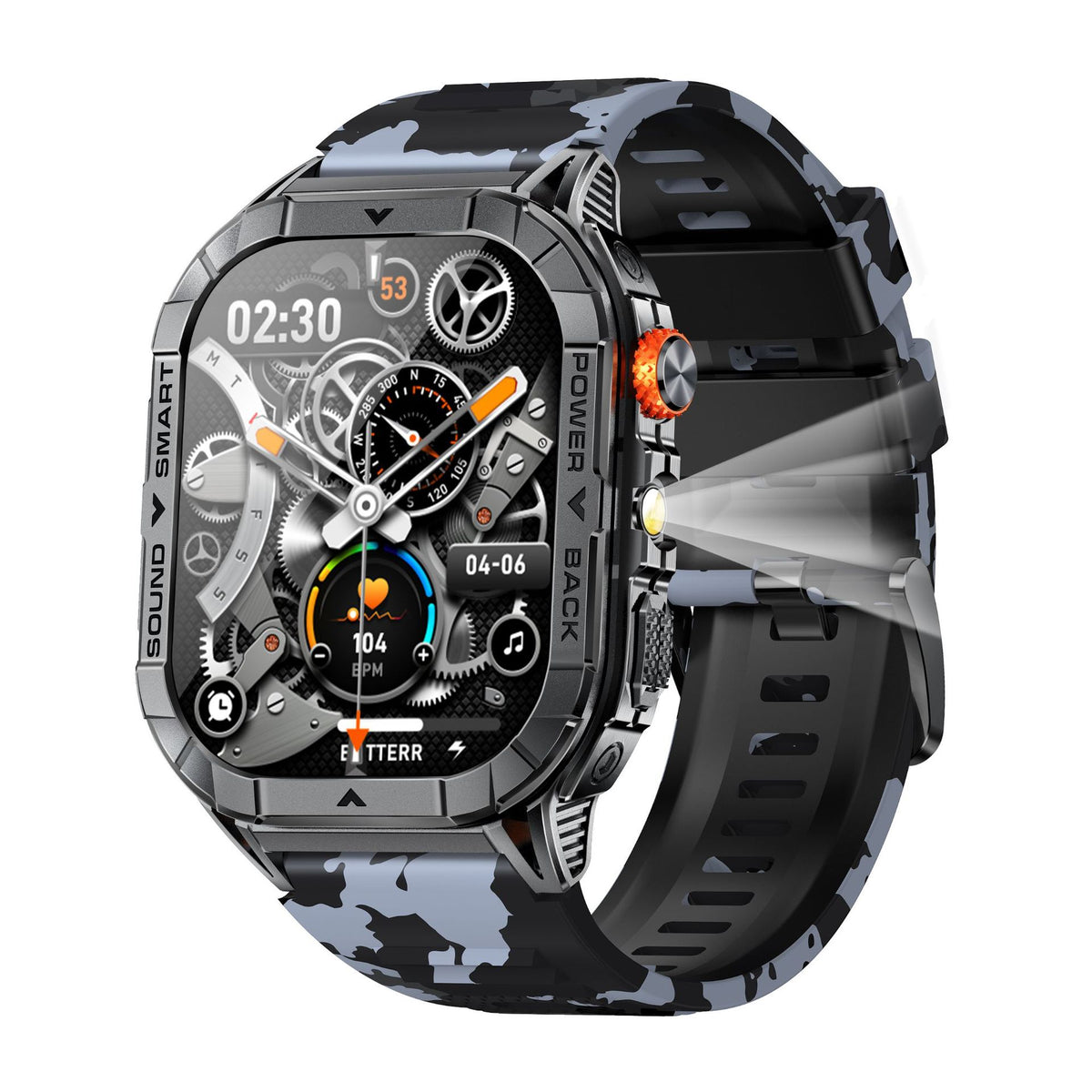 Smartwatch With Heart Rate Monitoring And Bluetooth Calling