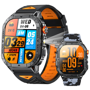 Smartwatch With Heart Rate Monitoring And Bluetooth Calling