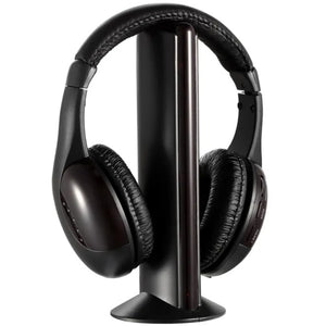 Headphones HiFi Over Ear Headsets RF Transmitter Receiver