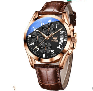 Luxury Watches Waterproof Luminous Quartz