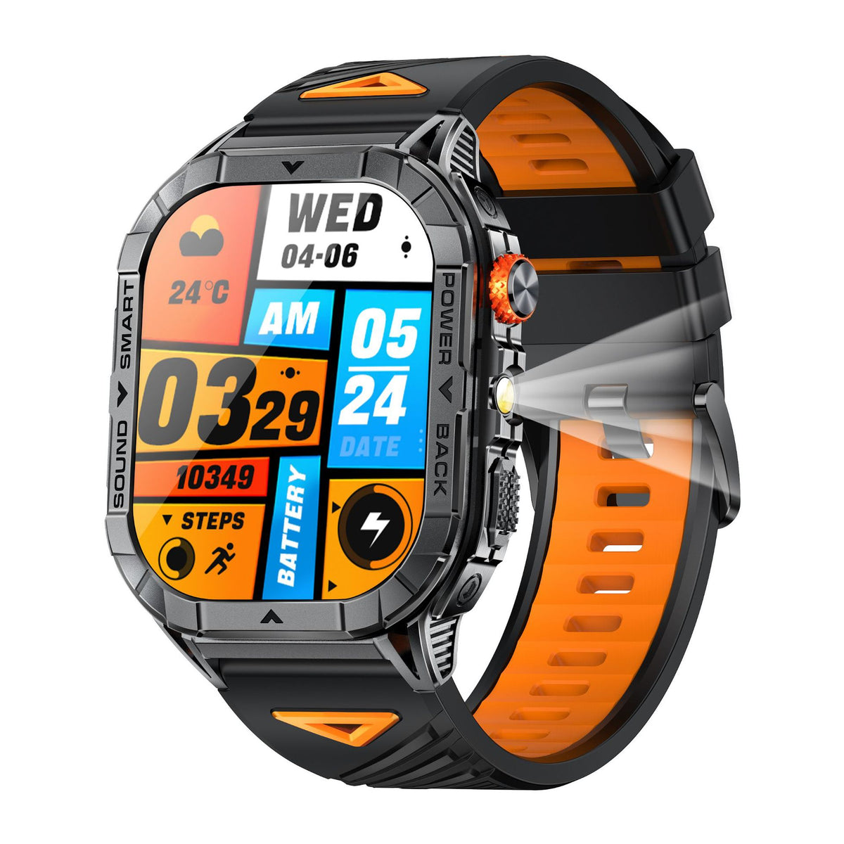 Smartwatch With Heart Rate Monitoring And Bluetooth Calling